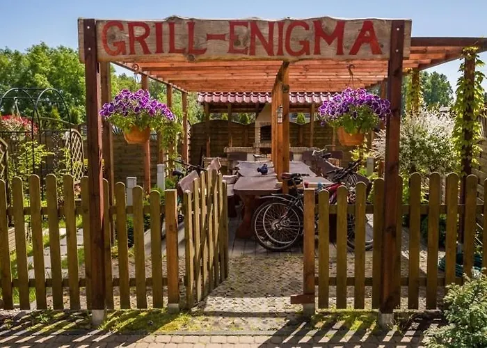 Vendégház Enigma Dębki